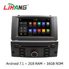 Android 7.1 7 Inch Peugeot DVD Player PX3  4Core With AUX-IN Map GPS