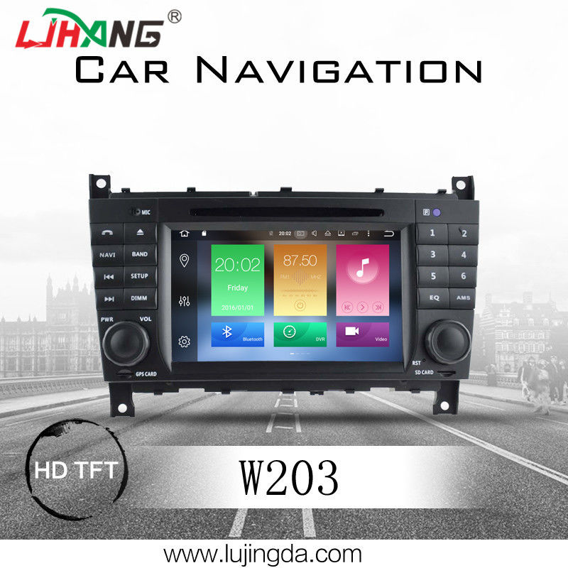 Android 8.0 Mercedes Benz DVD Player With 4+32G BT WIFI DTV Google Map TPMS