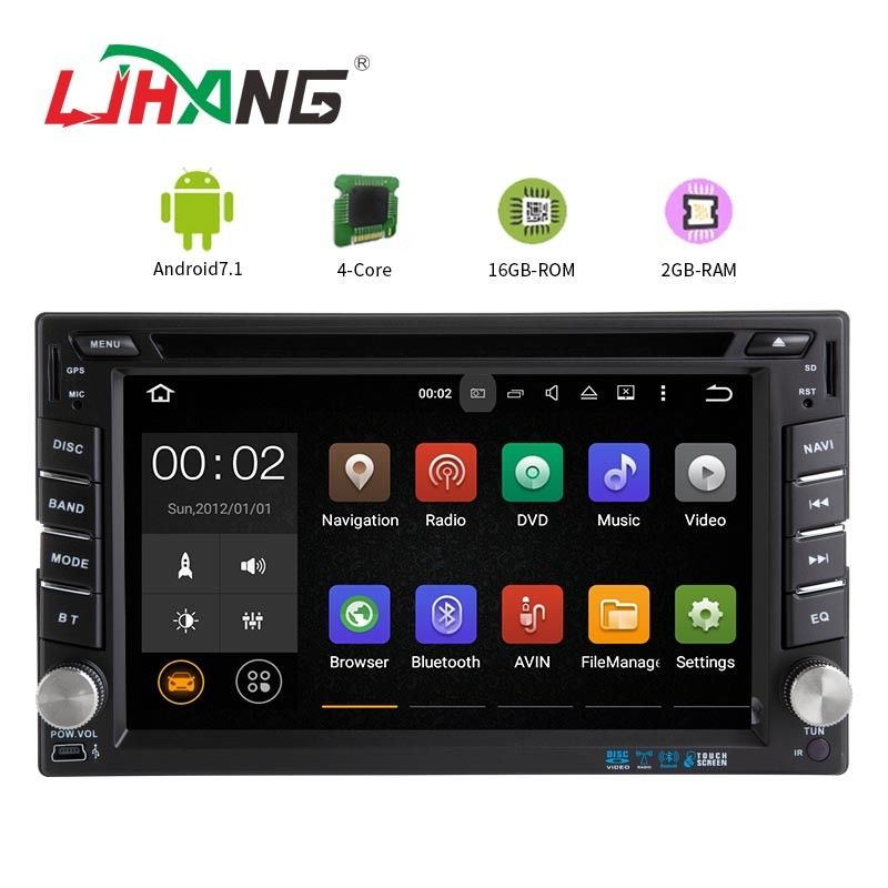 Android 7.1 Universal Car DVD Player GPS Navigation With Canbus SWC USB