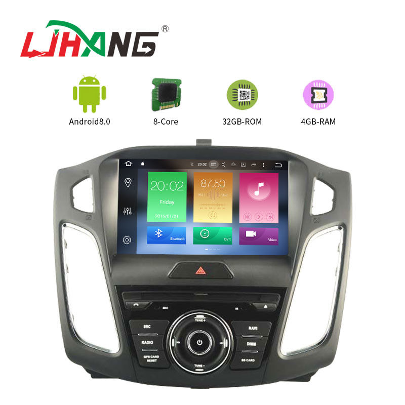 BT Radio 3G Wifi Ford Car DVD Player Built - In GPS Navigation System