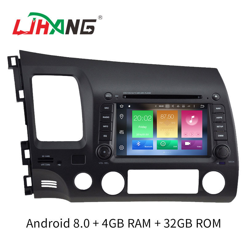 4GB RAM Android 8.0 Honda Car DVD Player Multimedia With Wifi Radio Stereo